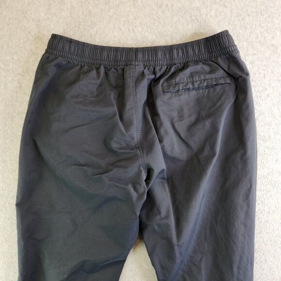 Vintage Nike Joggers Mens Extra Large Black Nylon Blue Tag 90s Back Pocket VTG - Picture 7 of 15